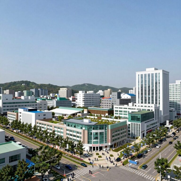디에이치방배 재건축 단지 조감도와 커뮤니티 시설 전경