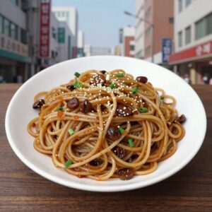 다이어트 가지 요리 접시에 담긴 모습