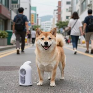 강아지 선풍기 올바른 거리와 방향
