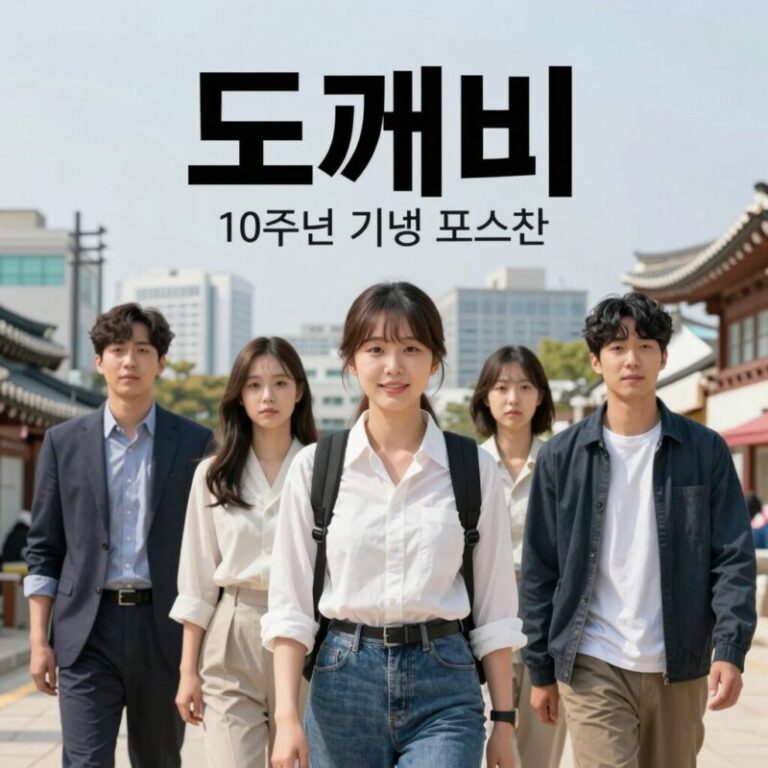 도깨비 10주년 기념 포스터 이미지