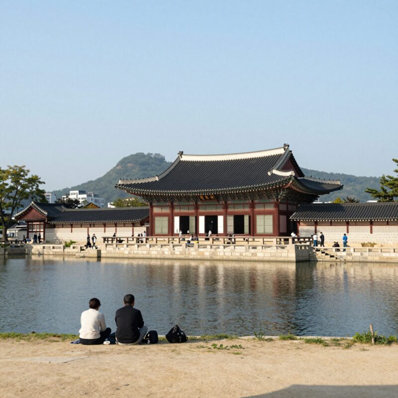 동궁 뜻 쉽게 풀어보는 역사 이야기 1 경주 동궁과 월지 야경 연못과 건물이 어우러진 모습