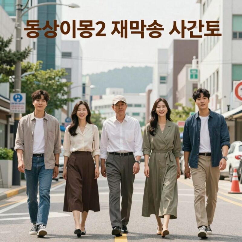 동상이몽2 재방송 시간표와 시청 팁 1 동상이몽2 재방송 시간표를 정리한 이미지로, 시청자가 쉽게 확인할 수 있도록 구성됨