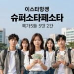 이스타항공 슈퍼스타페스타 특가 프로모션 포스터