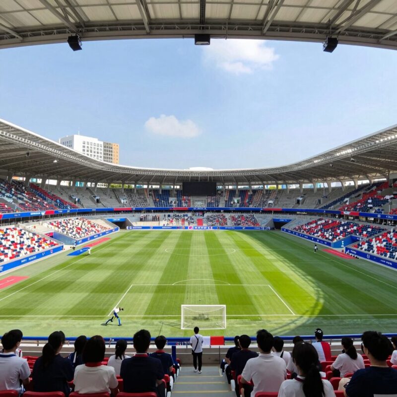 2026 월드컵 4강 대진 확정 강호들의 격돌 1 프랑스와 스페인 2026 월드컵 4강 대진 경기장 전경