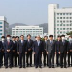 가덕도 테러사건 수사 결과 배후 없었다 가덕도 테러사건 수사 결과 발표 기자회견 모습