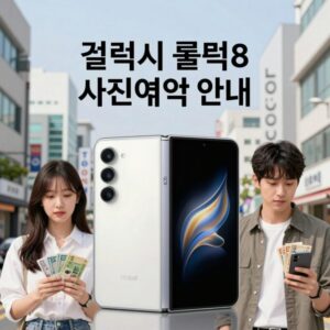 갤럭시 폴드8 사전예약 안내 배너 이미지