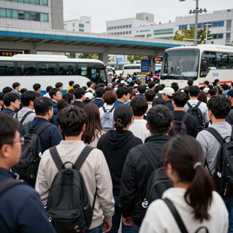 강남패싸움 생생한 현장 기록과 충격적 배경 1 강남 고속버스터미널 앞에서 벌어진 대규모 패싸움 현장, 수많은 사람들이 뒤엉킨 모습
