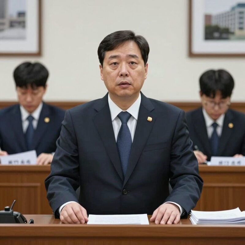 곽종근 전 특전사령관 내란 혐의 인정과 20년 구형 1 곽종근 전 특전사령관 법정 모습
