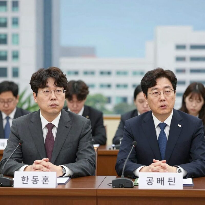 이건태 한동훈 토론 취소 전격 무산 1 한동훈 의원과 이건태 의원의 보완수사권 공개토론이 취소된 사진