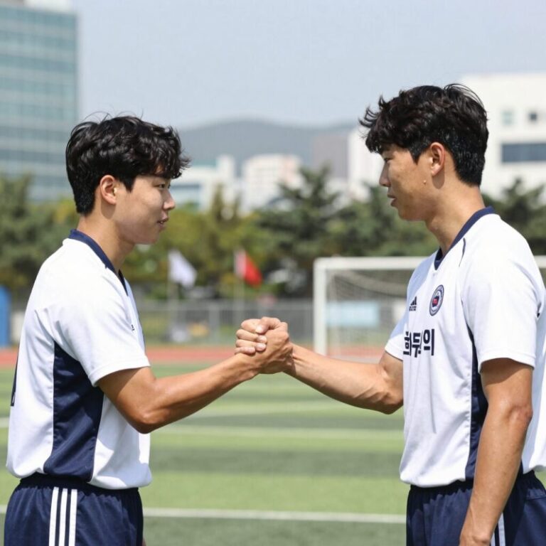 하주석 이형범 트레이드 발표 현장 사진으로 두 선수가 유니폼을 입고 악수하는 모습