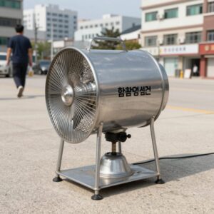 한양 업소용선풍기 메탈 소재의 견고한 디자인