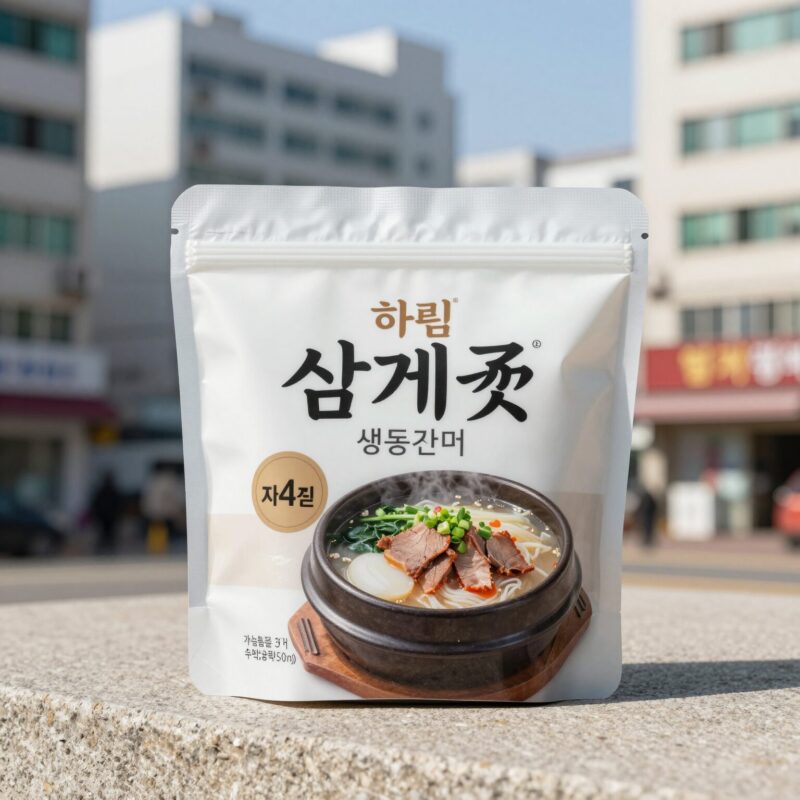 하림 삼계탕 여름 보양식으로 추천 1 하림 삼계탕 냉동 제품의 패키지 모습