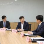 한국GM 임단협 협상 회의 장면
