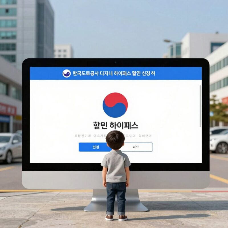 2026 한국도로공사 다자녀 하이패스 할인 신청 방법 1 한국도로공사 다자녀 하이패스 할인 신청 화면