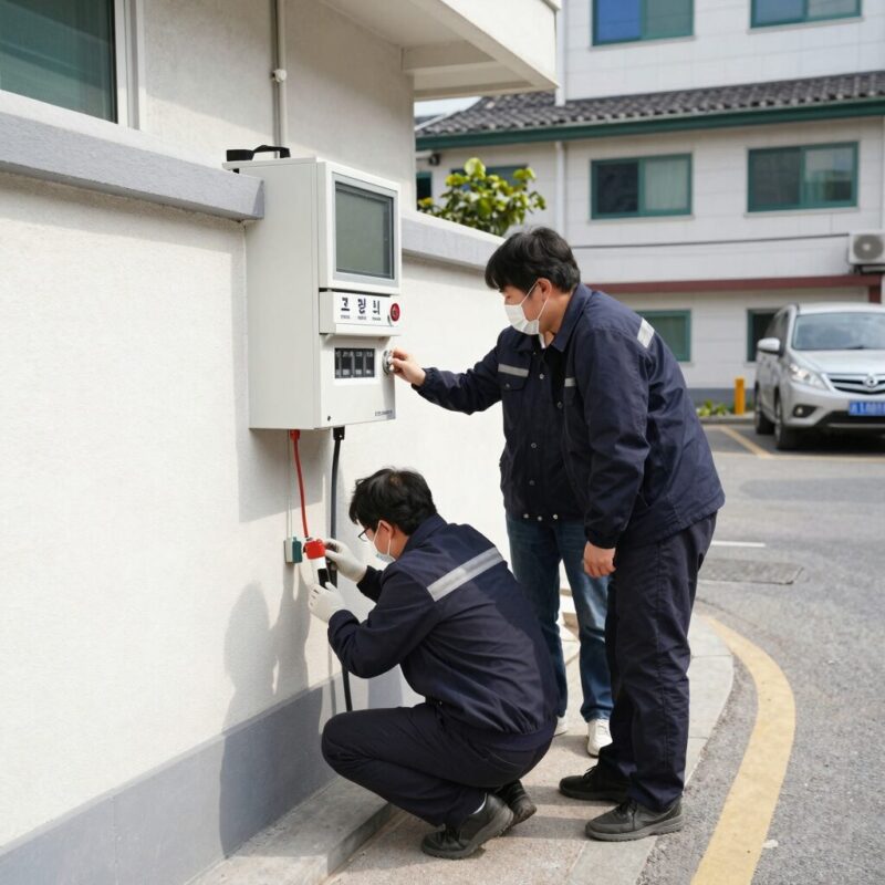 고양시 화재사고 전기실 안전 점검 예방 사진