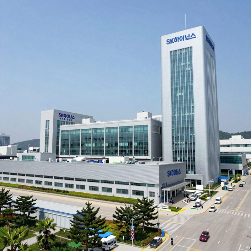 SK하이닉스 반도체 공장 전경과 성과급 13억 관련
