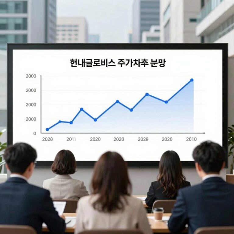 현대글로비스 주가 차트 분석
