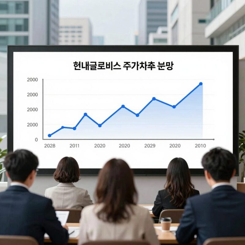 현대글로비스 주가 차트 분석