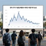 현대차 주가 40만원 붕괴 추가 하락 가능성 현대차 주가 더블탑 패턴과 넥라인 이탈 차트 분석