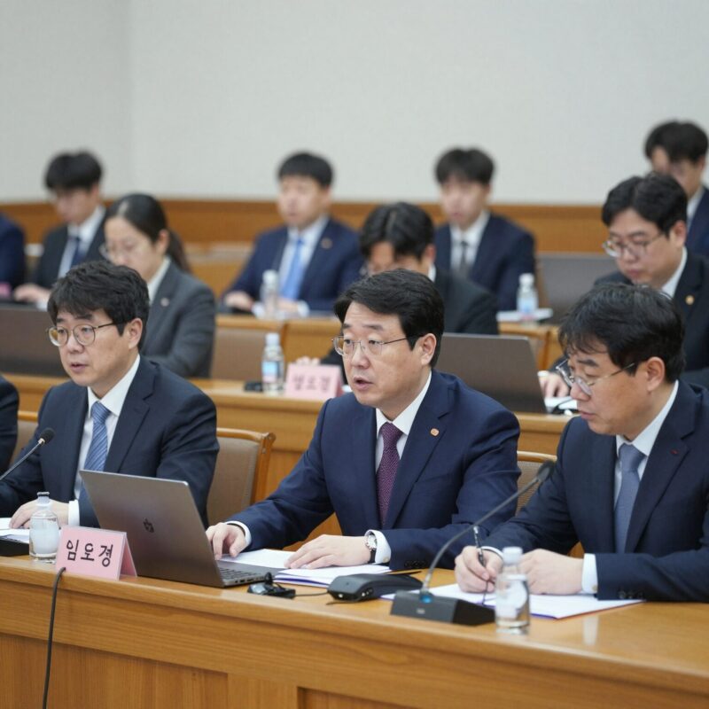 임오경 의원이 국회에서 질의하는 모습, 축구협회 논란 배경