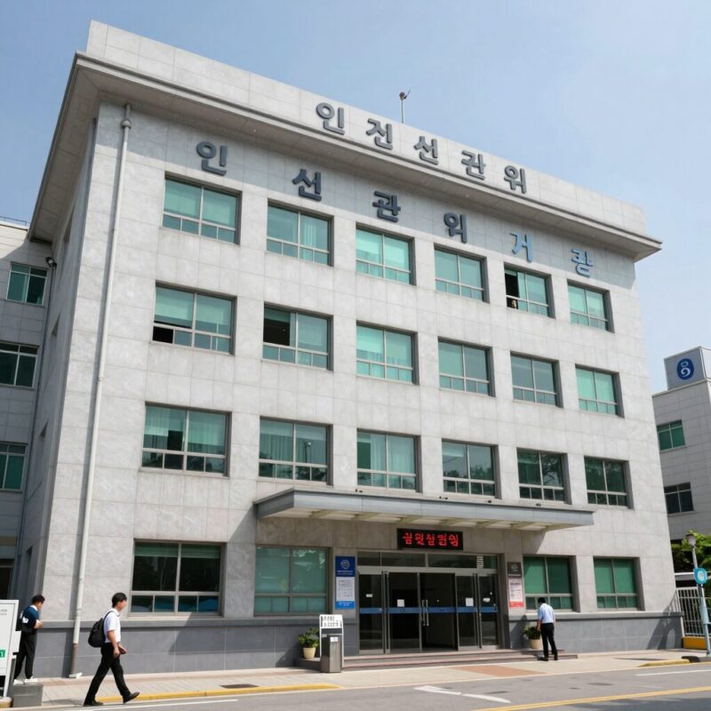 인천 선관위 직원 사망 유서 발견 경찰 수사 중 1 인천 선관위 사무실 건물 외관. 이곳에서 50대 직원이 숨진 채 발견됐다.