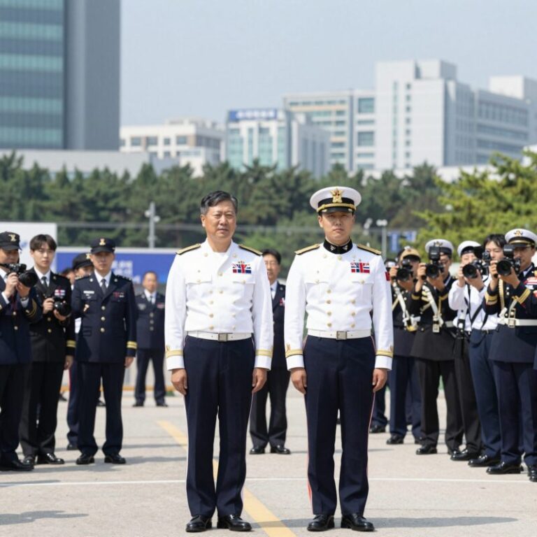 인빅터스 게임 나형윤 선수와 영국 해군 환영행사