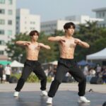 워터밤 박재범 다영 콜라보 핫반응 박재범과 다영이 워터밤 무대에서 몸매 콜라보 퍼포먼스를 선보이고 있는 모습