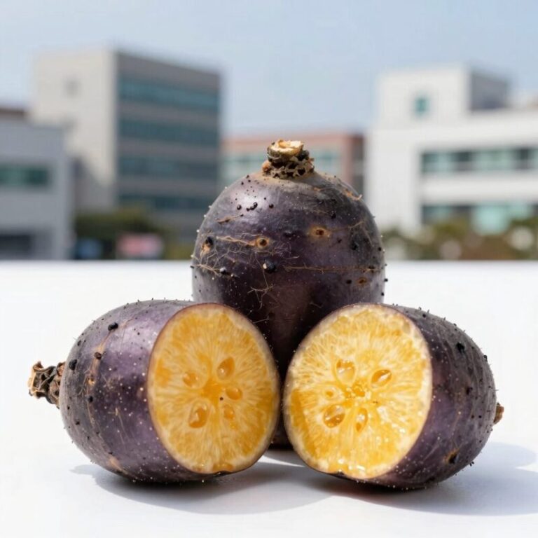 신선한 제주 미니 단호박 보우짱의 겉모습과 속살
