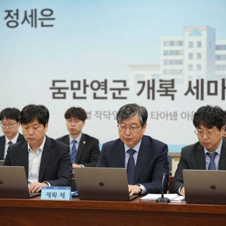 정세은 교수 국민연금 개혁 세미나 발표 모습