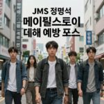 JMS 정명석 메이플스토리 연루 의혹 진실 JMS 정명석 메이플스토리 피해 예방 포스터, 게임 속에서 낯선 사람의 접근을 경계하라는 메시지