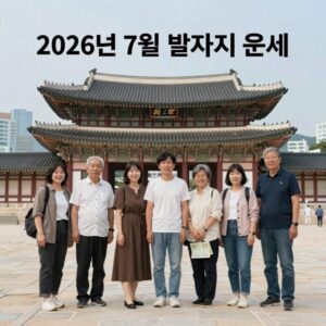 2026년 7월 별자리 운세와 행운을 부르는 팁