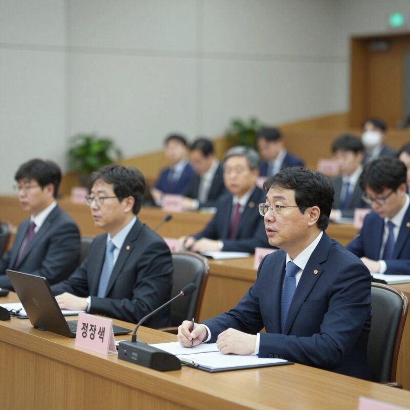 정점식 의원이 국회 법사위에서 보완수사권 개정안을 설명하는 모습