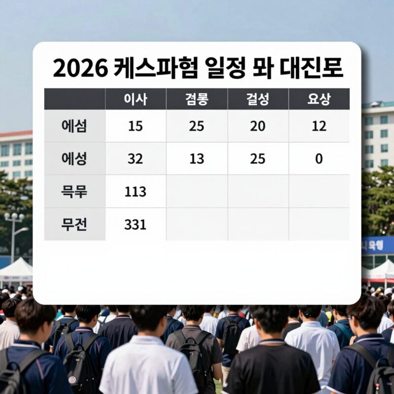 2026 케스파컵 일정과 논란 완벽 정리 1 2026 케스파컵 일정 및 대진표, 예선부터 결승까지 일정 요약표