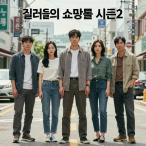 킬러들의 쇼핑몰 시즌2 공개일 공식 포스터와 주요 배우들 모습