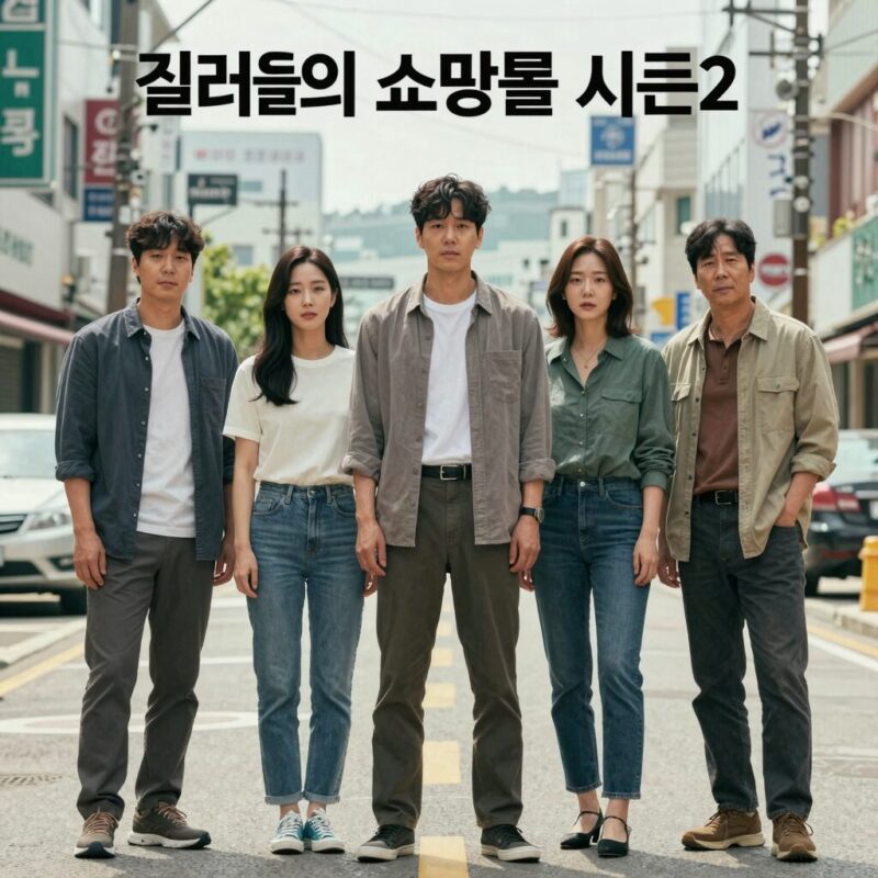 킬러들의 쇼핑몰 시즌2 공개일 확정 소식 1 킬러들의 쇼핑몰 시즌2 공개일 공식 포스터와 주요 배우들 모습