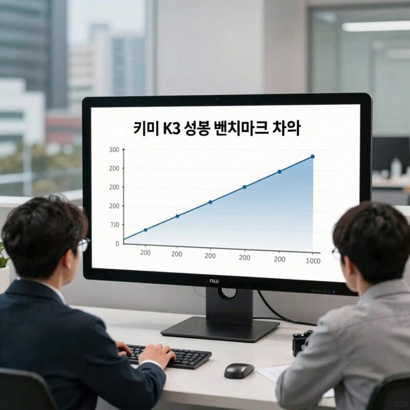 키미 K3 성능 벤치마크 차트