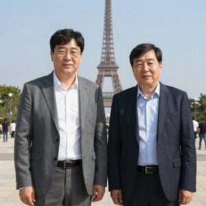 파리의 연인 김정은 이동건 박신양 20년만 재회 모습