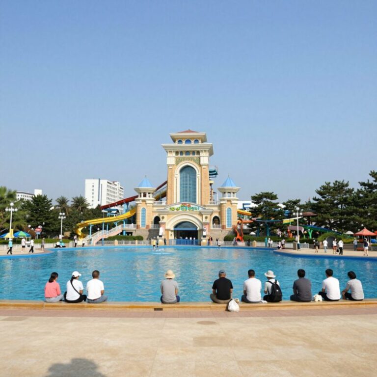 충주수상레저 킹스베이 워터파크 전경