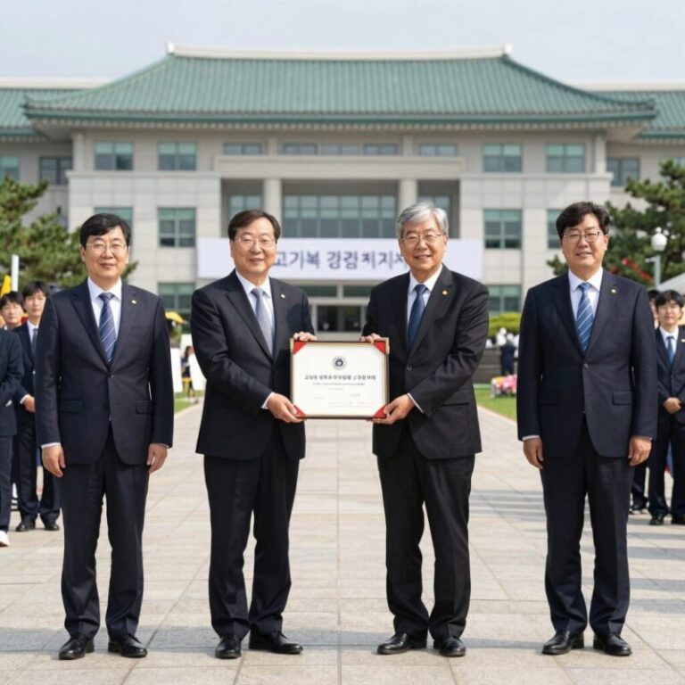 고기복 경기대학교 총장 취임 기념 커피차 행사 사진