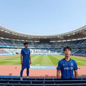 LAFC BMO 스타디움 홈경기 일정과 손흥민 선수 포스터