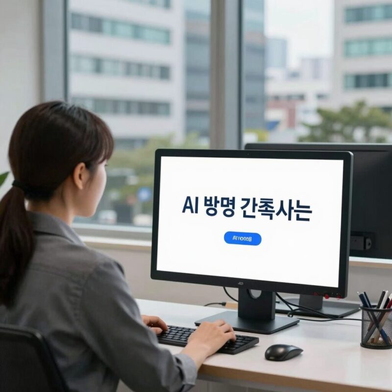법제처 종합법령정보센터 AI 검색 오류와 변화 1 AI 법령 검색 서비스 개념 이미지