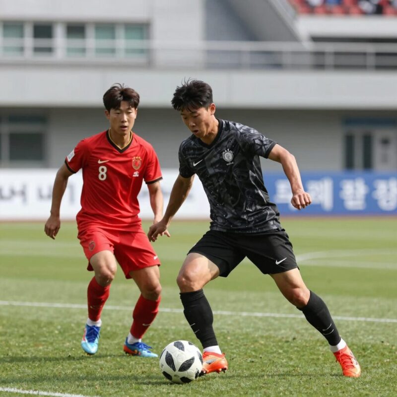 이한범 축구선수 프로필 국가대표 수비수 성장 과정 1 이한범 축구선수 미트윌란 경기 중 수비 장면