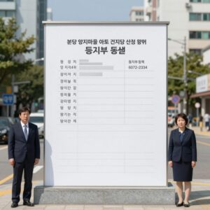 이재명 대통령 분당 양지마을 아파트 근저당 설정 관련 등기부등본 이미지