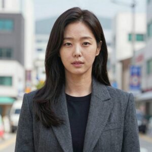 배우 이정은 프로필 사진, 기생충 국문광 역의 모습