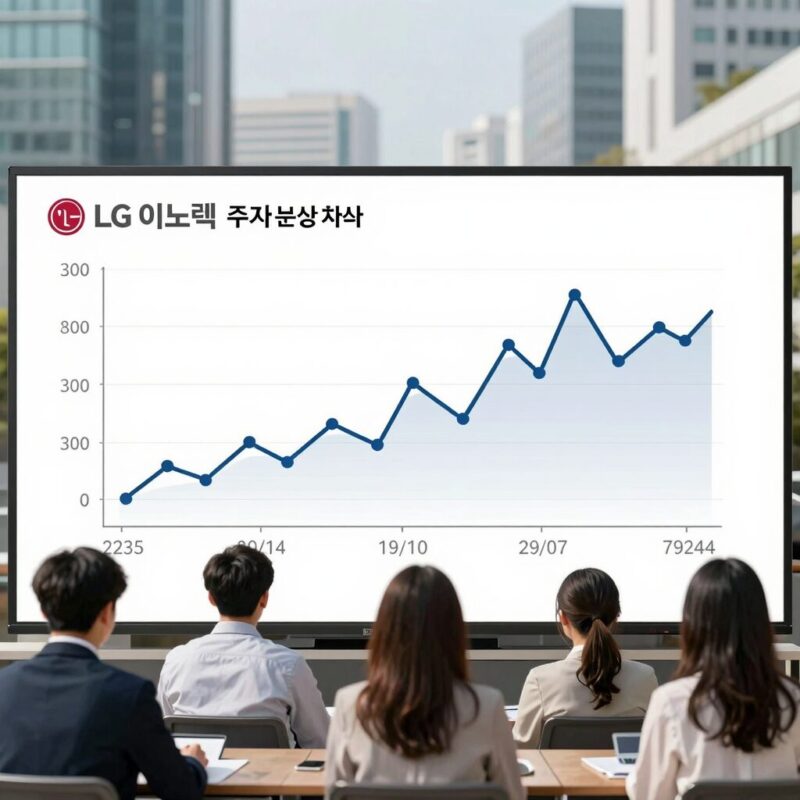 LG이노텍 주가 60% 하락 반등 기회 1 LG이노텍 주가 분석 차트