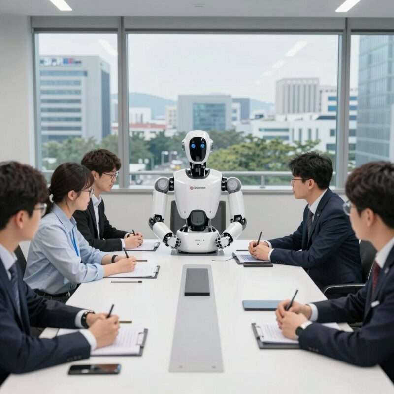 LG 엔비디아 본사 방문 피지컬 AI 협력 분석 1 LG엔비디아 본사 회동 피지컬 AI 로봇 협력 이미지