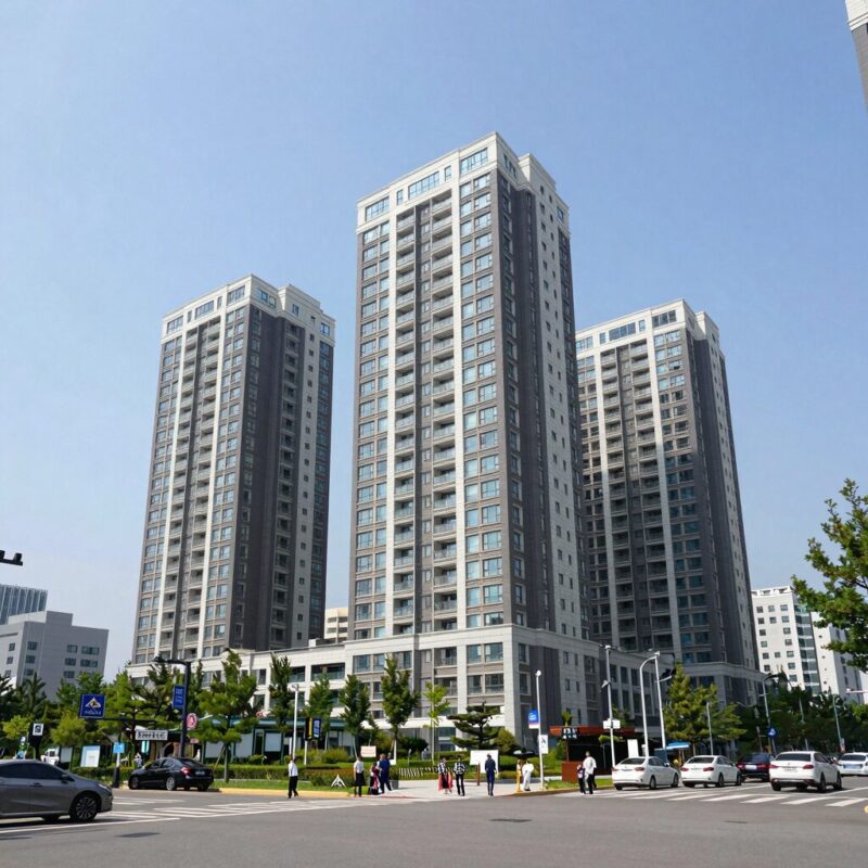 루원시티SK리더스뷰 재공급 청약 조건 1 루원시티 SK리더스뷰 아파트 단지 전경 사진