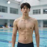 남성수영복 추천 내구성과 착용감 비교 남성수영복 실내수영장 착용 모습