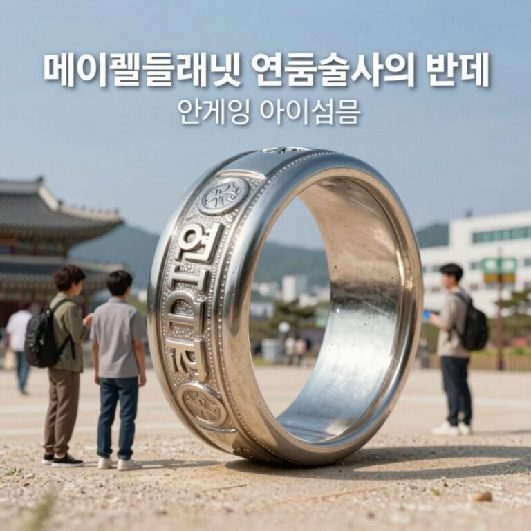 메이플플래닛 연금술사의반지 인게임 아이템 정보 이미지