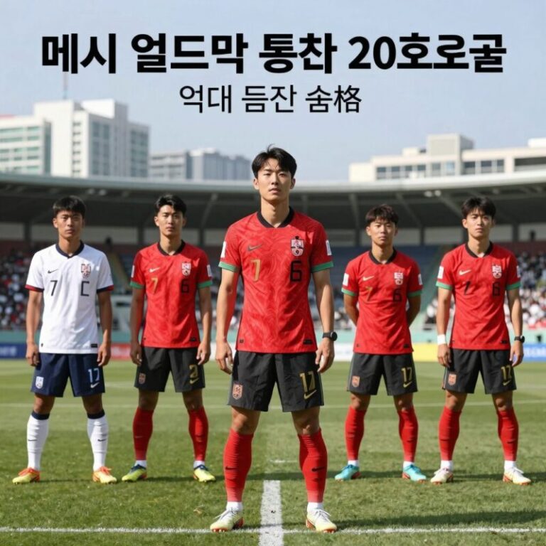 메시 월드컵 통산 20호골 기념 역대 득점 순위